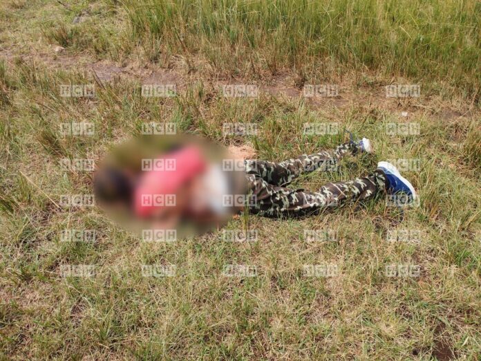 MUJER ASESINADA, ATADA, EJECUTADA, ALTOS DEL DIAMANTE