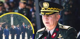 Jefe de FFAA en ceremonia de ascensos y condecoraciones en los 200 años del Ejército