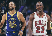 Stephen Curry rompió otro récord histórico de Michael Jordan en la NBA: la nueva exhibición que mostró en los Warriors